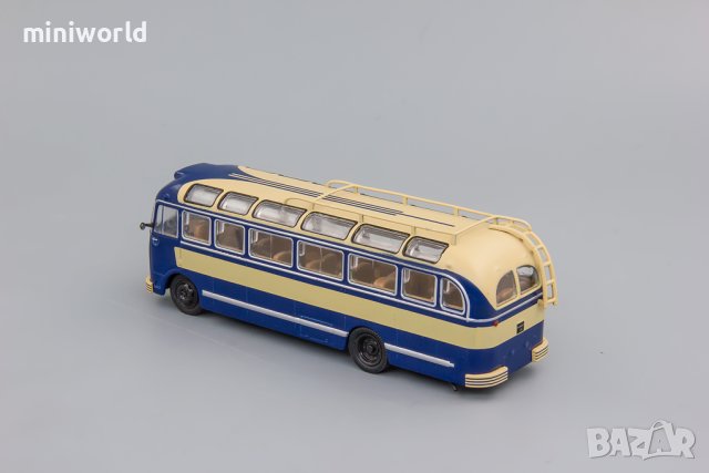 Ikarus 30 междуградски автобус от 1959 - мащаб 1:72 на DeAgostini моделът е нов в блистер, снимка 2 - Колекции - 42350519