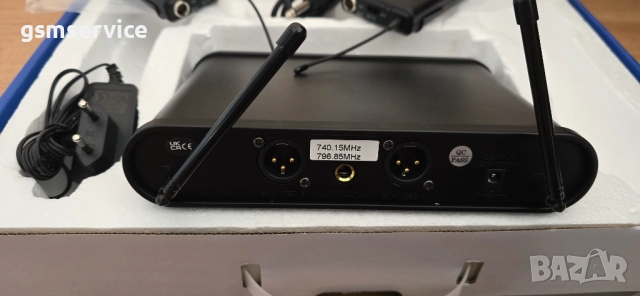Двоен дистанционен микрофон AntX uhf 113a, снимка 3 - Микрофони - 52923588