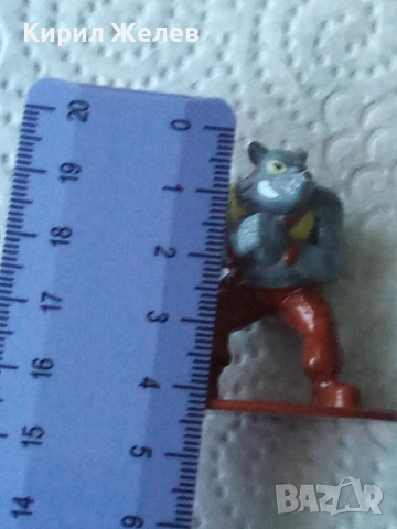 Малка метална фигурка на носорог 44068, снимка 6 - Колекции - 52730373