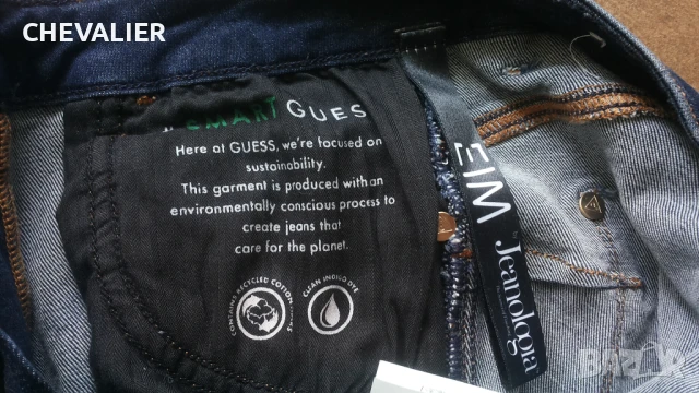 GUESS Skinny MID Curve X Stretch Womens Jeans Размер 26 дамски еластични дънки 3-67, снимка 12 - Дънки - 50449162