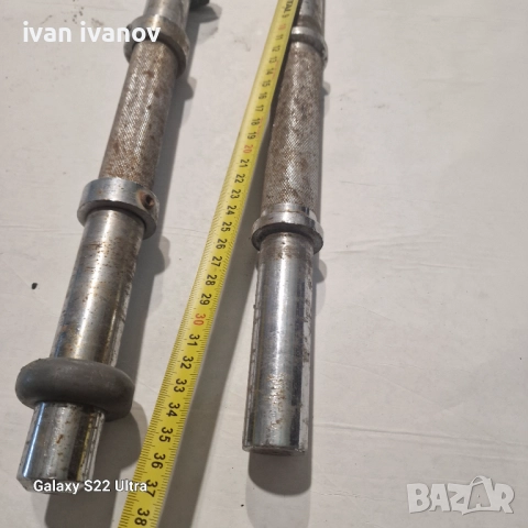 Оси Дъмбели  Гири , снимка 4 - Фитнес уреди - 51489422