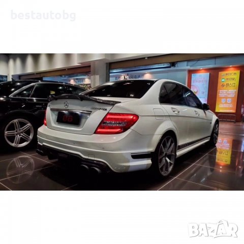 Спойлер за багажник B дизайн за Mercedes C-Class W204 (2007-2014), снимка 3 - Аксесоари и консумативи - 39095711
