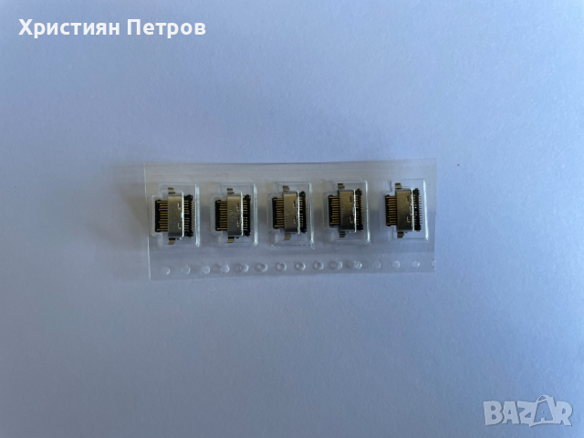 Type C USB букса за зареждане за Samsung Galaxy A02s, снимка 4 - Резервни части за телефони - 36563489