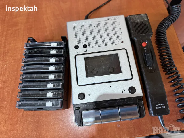 Grundig DT 2300 Voice Recorder Playback , снимка 2 - Декове - 56541391