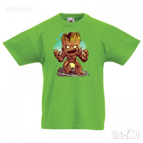 Детска тениска Marvel Groot 2 Игра,Изненада,Подарък,Геймър,, снимка 9 - Детски Блузи и туники - 36716809