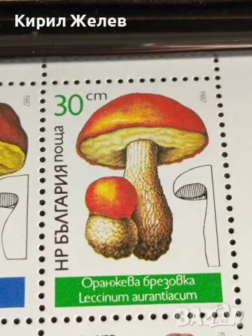 Пощенски марки чиста комплектна серия ГЪБИ поща НРБЪЛГАРИЯ за КОЛЕКЦИОНЕРИ 46344, снимка 4 - Филателия - 47769885