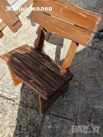 Дървена пейка,38,68,90см, снимка 2 - Градински мебели, декорация  - 42700398