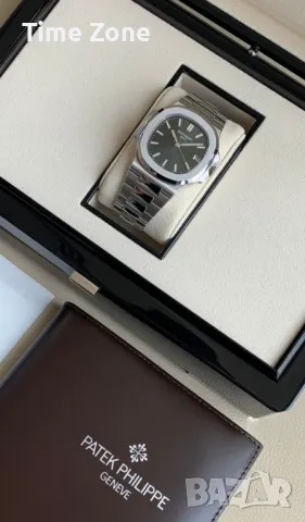 Patek Philippe Nautilus 40mm Steel Olive Green Dial Automatic Различни Варианти, снимка 4 - Мъжки - 48002729