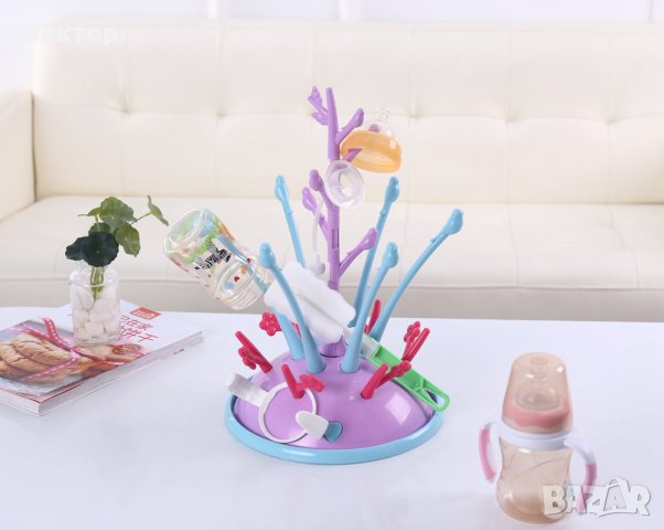 Сушилник за бутилки и аксесоари, снимка 4 - Прибори, съдове, шишета и биберони - 31533728