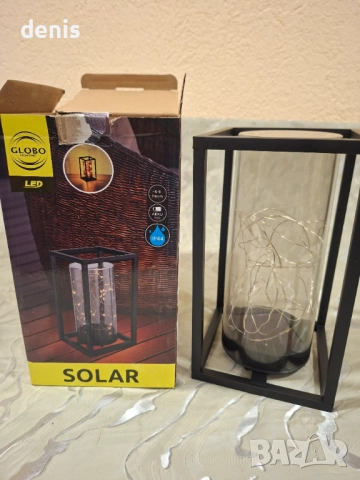 Лед фенер за декорация