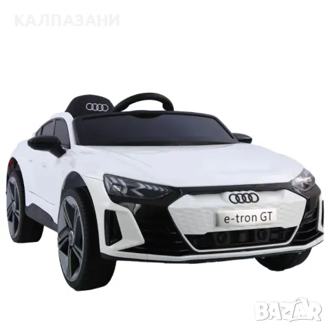 OCIE Kола Акумулаторна 12V AUDI RS ETRON GT с кожена седалка и родителски контрол Бяла 3590089-2R, снимка 2 - Коли, камиони, мотори, писти - 47438657