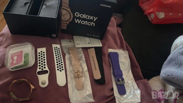 Смарт часовник Samsung Galaxy Watch3 - Rose Gold, снимка 16 - Друга електроника - 53371019