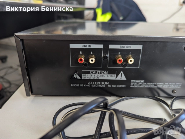 Sony TCK 555 ES, снимка 8 - Аудиосистеми - 52958647