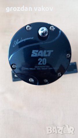 Шекспир SALT 20 Макара мултипликатор  нов., снимка 7 - Макари - 39915442