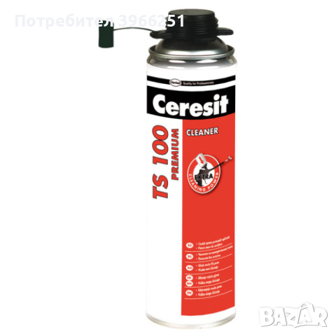 Ceresit Чистител за полиуретанова пяна 500 мл, снимка 1 - Лепила и силикон - 44654571