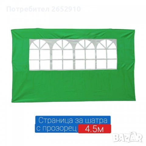Гумирани, непромокаеми платнища, страници 2х2 3х3 2х4 3х4,5 3х6м за сгъваеми шатриТОПЦена 15лв/7,67€, снимка 16 - Палатки - 36594932