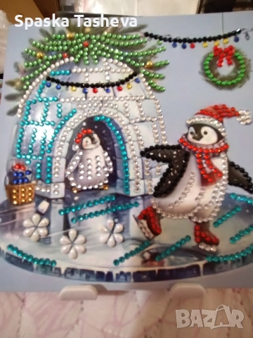 Коледни картички , снимка 5 - Коледни подаръци - 52458621