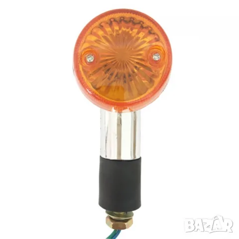 Оранжев 12V мигач за мотор 13 x 5.5 cm 1 брой