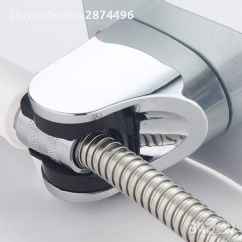 4084 Самозалепваща стойка за душ слушалка, снимка 6 - Други - 42143040