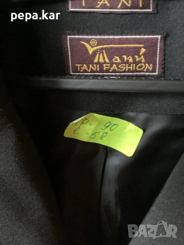 Черно сако  марка Tani fashion 44, снимка 3 - Сака - 54004364