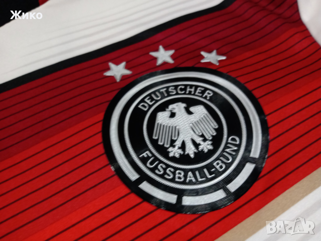 Германия Световно 2014 оригинална футболна тениска ADIDAS фланелка футбол номер 8 MESUT OZIL, снимка 4 - Футбол - 44807505