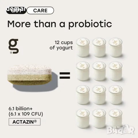 Gut Care Пребиотици и пробиотици от киви за здраве на червата, 30 таблетки, снимка 3 - Хранителни добавки - 49113807