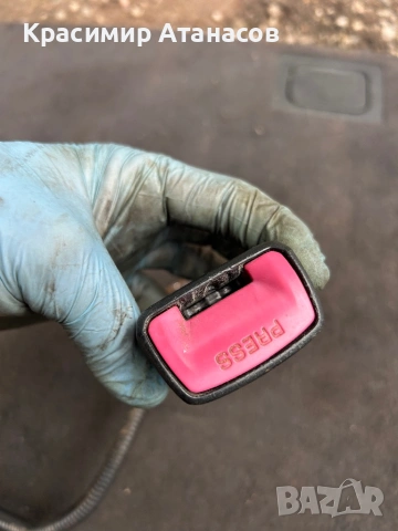 B-480 E034501. Датчик колан закопчалка преден десен за Тойота Авенсис T27 седан. Комби. 2009-2014г, снимка 3 - Части - 53935136