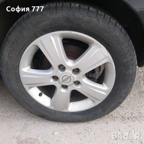 Opel Zafira 2000 кубика дизел по колата всичко е налично алуминиеви джанти 16-ки с гуми летни , снимка 4 - Автомобили и джипове - 29904363