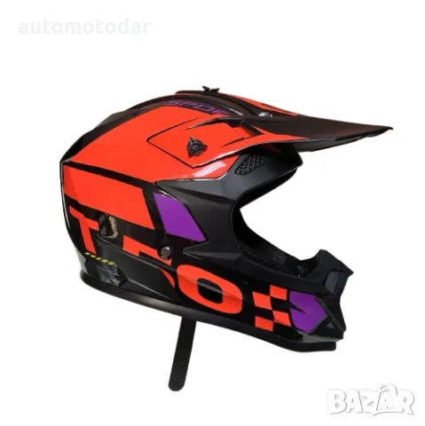 Каска за крос и атв ORZ, снимка 2 - Аксесоари и консумативи - 35478565