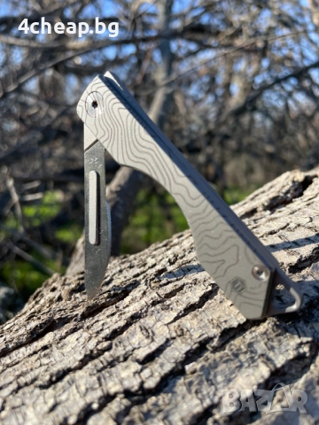 Титаниеви, сгъваеми EDC скалпели KeyUnity