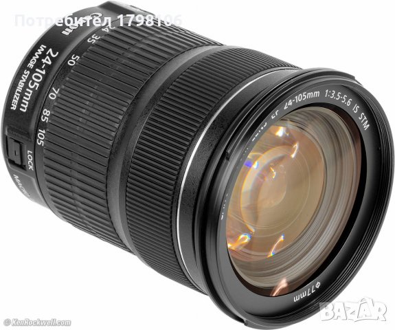 Продавам Canon 200 D  с обектив  EF-S 10-18mm f/4.5-5.6 IS STM EF 24-105mmf/3.5-5.6 IS STM-1200лв, снимка 3 - Фотоапарати - 29124580