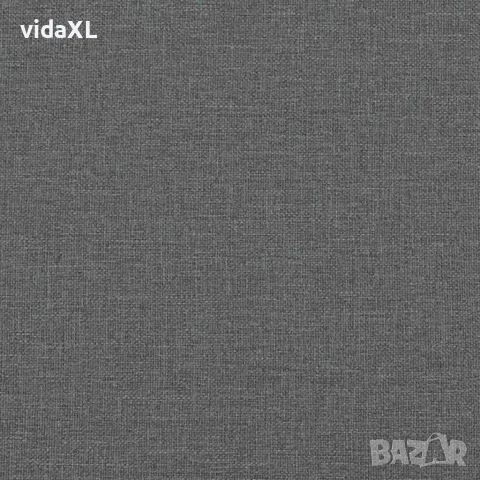 vidaXL Масажна кушетка с болстер, светлосива, текстил, снимка 9 - Кушетки - 56147470