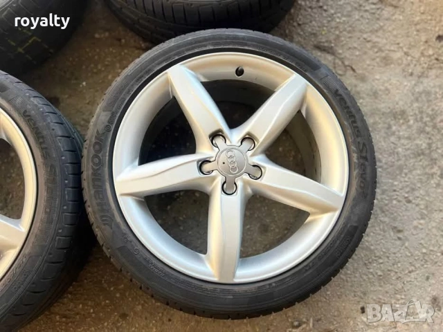 5х112 18 Джанти Audi A3 A4 A6 5x112 Ауди А3 А4 А6 Оригинални, снимка 6 - Аксесоари и консумативи - 51610226