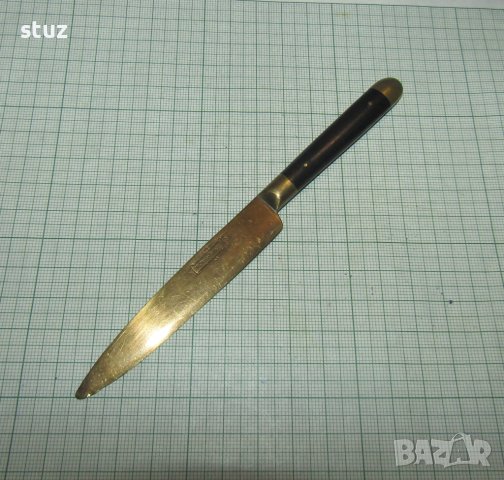 Антикварен нож за отваряне на писма, снимка 3 - Антикварни и старинни предмети - 44244338