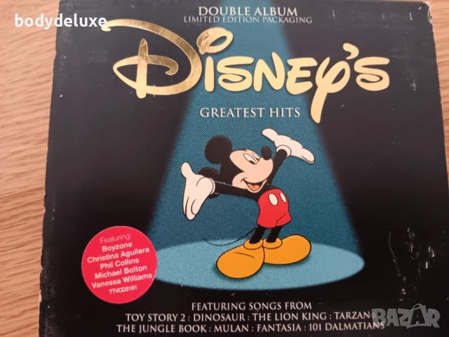 WALT DISNEY компилации на аудио дискове