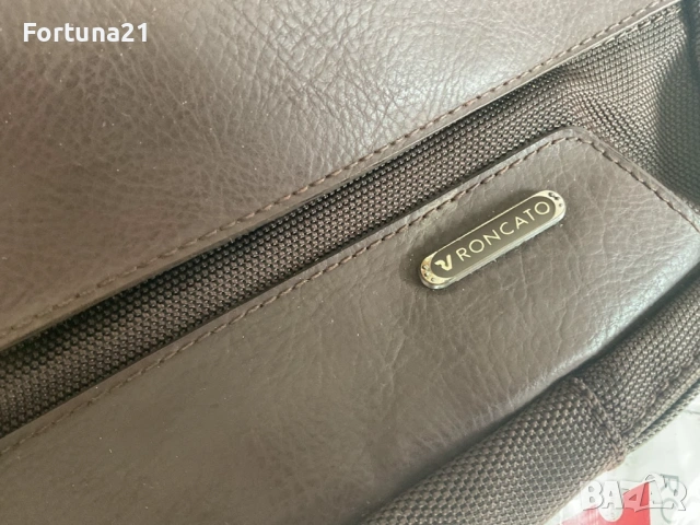 Roncato - кожена чанта, снимка 2 - Чанти - 53996229