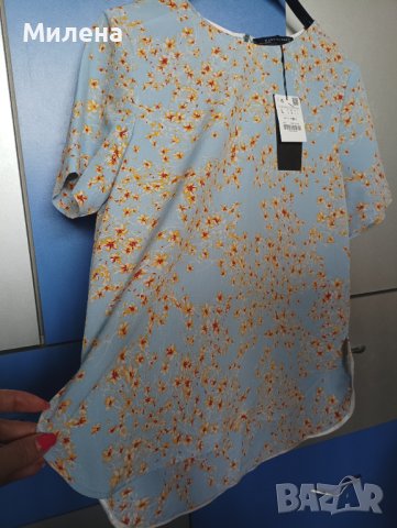 Флоралнa риза / блуза Zara, снимка 3 - Ризи - 40297909