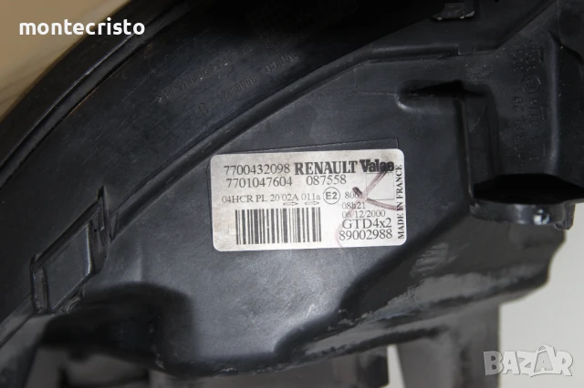 Ляв фар Renault Scenic I (1999-2003г.) 🔷Valeo / 7701047604 / 7700432098 Рено Сценик, снимка 6 - Части - 50904904