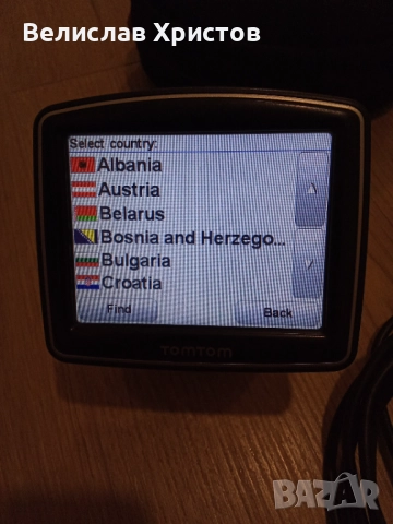 Навигация TOMTOM ONE – Много добро състояние, актуални карти!, снимка 4 - TOMTOM - 52597264