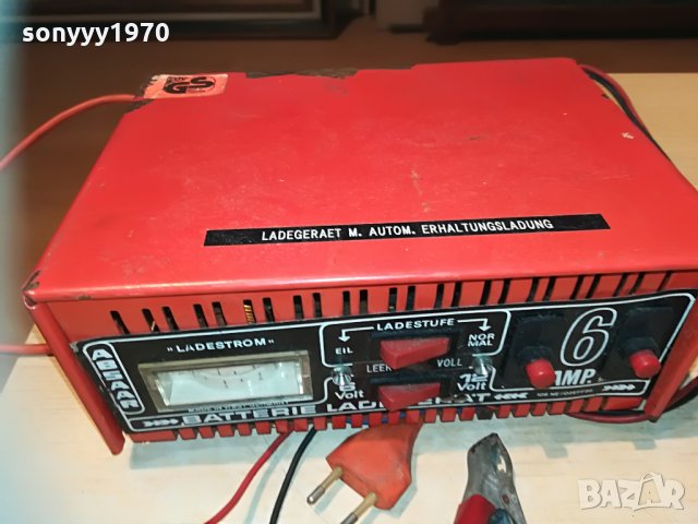 ABSАAR=charger 12/6v made in west germany-6 ампера, снимка 17 - Аксесоари и консумативи - 29946935
