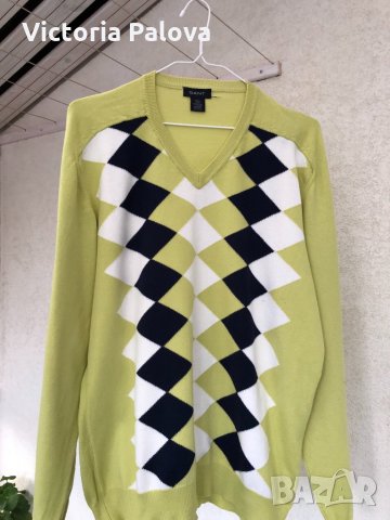 Пуловер-блуза препи GANT Италия XL