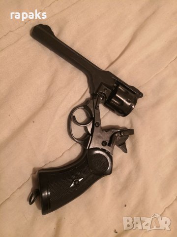 Револвер Уембли Марк 3. Нестреляща реплика, пистолет, пушка, снимка 2 - Антикварни и старинни предмети - 39067839