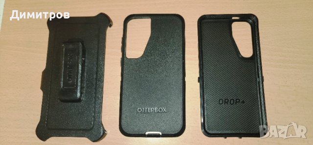 Оригинален удароустойчив силиконов калъф Otterbox за Samsung  S24+ черен, снимка 3 - Калъфи, кейсове - 44928118