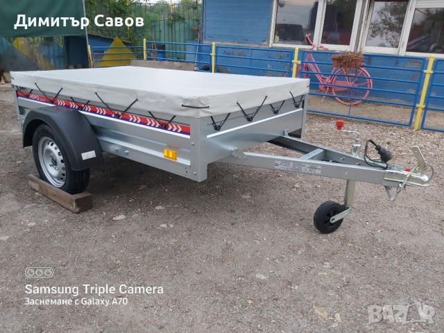 Туристическо ремарке REPO RPP с плосък брезент, снимка 8 - Ремаркета - 52116685