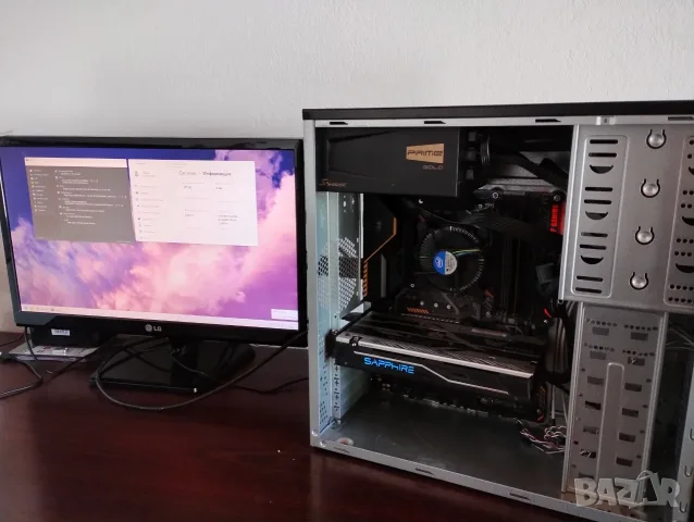 Asus Tuf Z370-Pro I5 9400F 8GB RAM 8GB Sapphire Nitro+ RX470