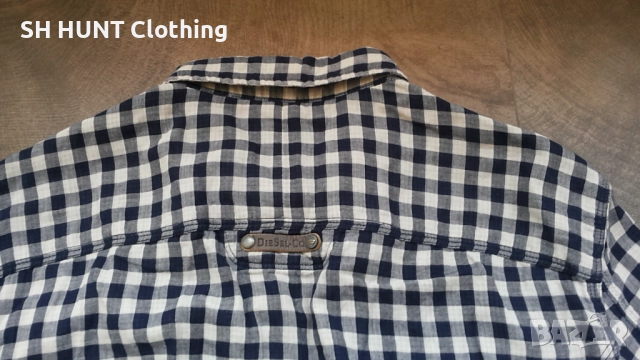 DIESEL Original Shirt размер L оригинална мъжка риза 20-18, снимка 3 - Ризи - 52695332