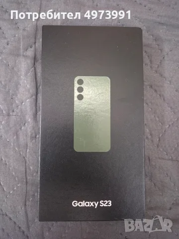 Samsung Galaxy S23 128GB Green – отлично състояние, оригинална кутия
