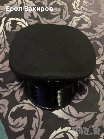 Черна шапка козирка, снимка 2 - Шапки - 51577821