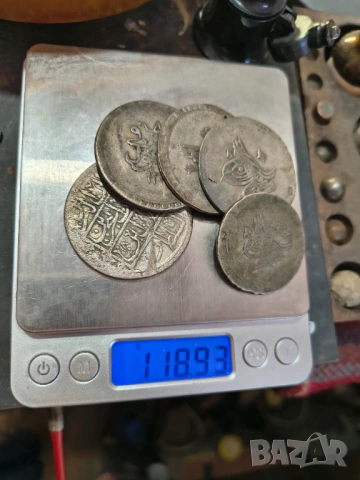 Монети сребро султан  Селимlll, снимка 9 - Нумизматика и бонистика - 54343735