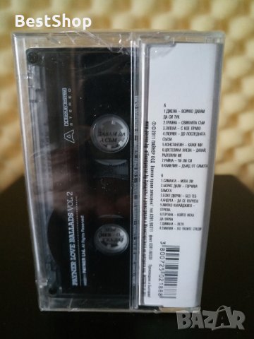 Payner Love Ballads Vol.2, снимка 2 - Аудио касети - 30848459